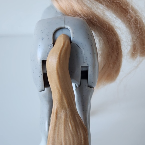 SPIRIT Horse Riding Free Sounds & Action Hacheta Gray Grey Brushable Hair Figure - Picture 7 of 11